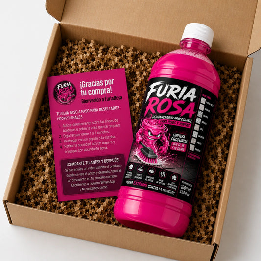 Furia Rosa🧼 - Elimina hasta lo imposible en segundos