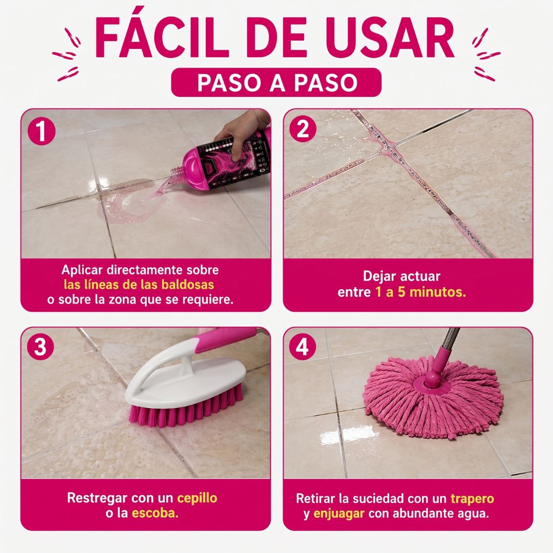 KIT Furia Rosa🧼 - Elimina hasta lo imposible en segundos